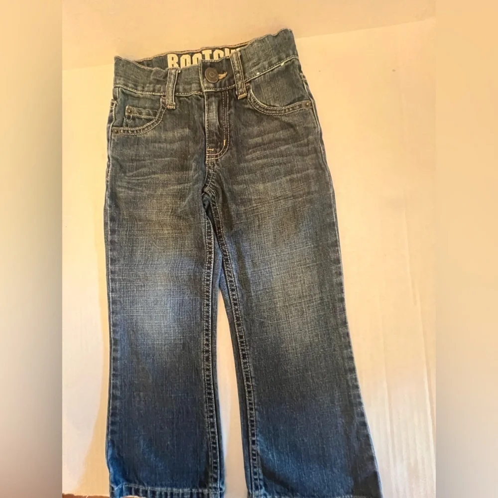 GYMBOREE GIRLS FIVE POCKET  SIZE 4 BOOT CUT  JEANS